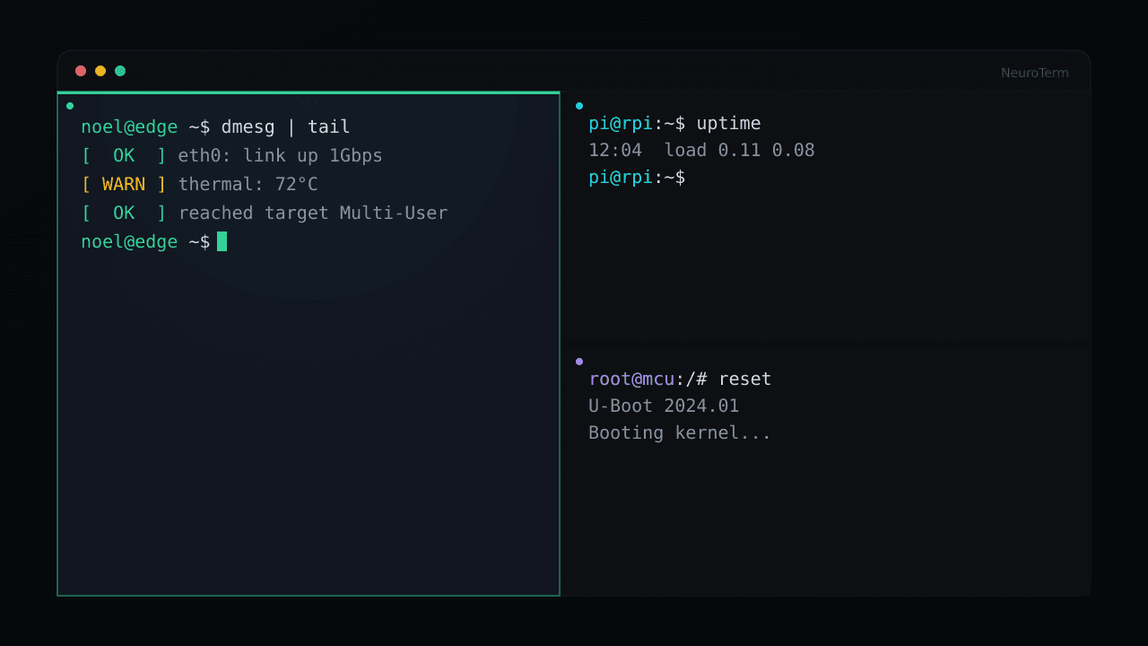 Split Panes feature screenshot
